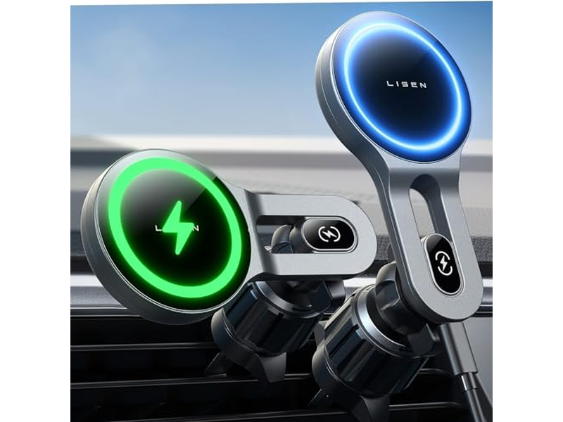 15W magnetisk trådløs biloplader