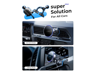 15W MagSafe Car Mount Charger