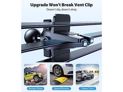 360 Justerbar magnetisk biltelefonholder Mount