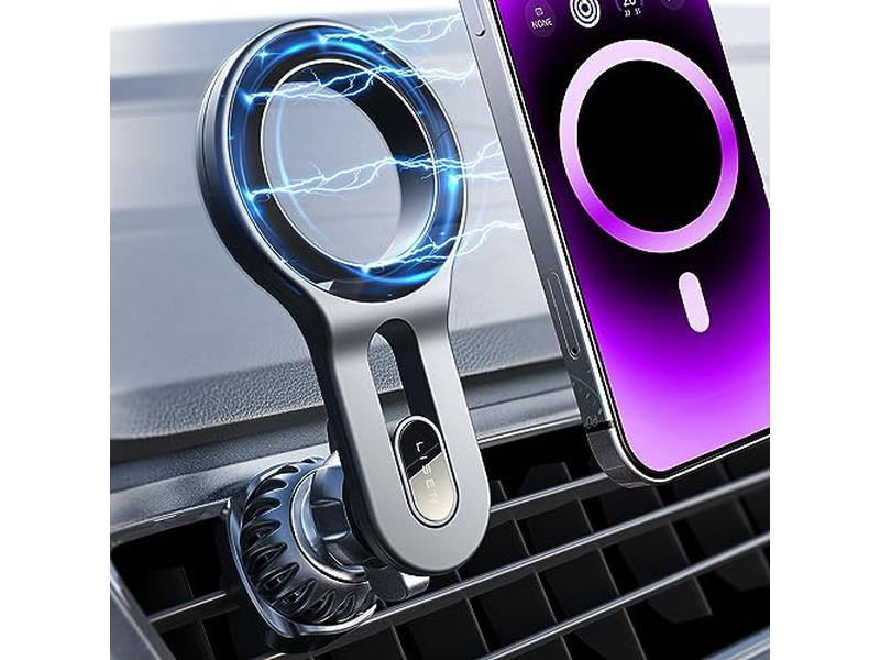 Luftudluftningstelefonholder Bil Hands Gratis mobiltelefonholder