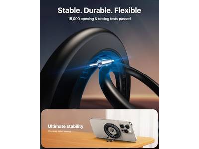 Dobbeltsidet magnetisk telefongreb