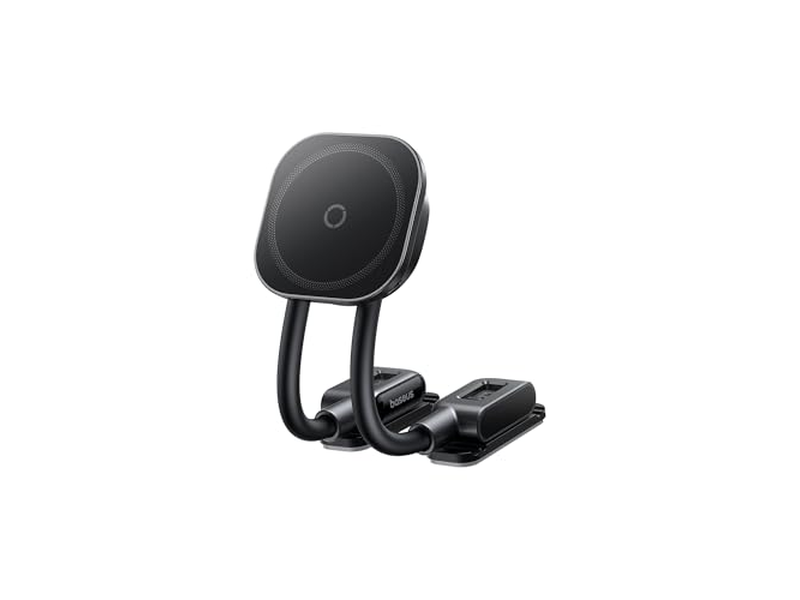 Dobbelt arm justerbar magnetisk telefon indehaver