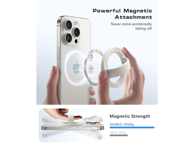 Magnetisk telefongreb kompatibel med MagSafe