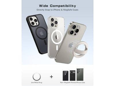 Magnetisk telefongreb kompatibel med MagSafe