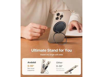 Magnetisk telefongreb til magsafe telefon ringholder