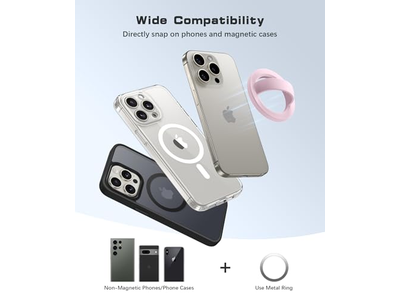 Magnetisk telefongreb aftageligt loop greb