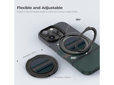 Magnetisk telefongreb Ring Holder Stand for MagSafe