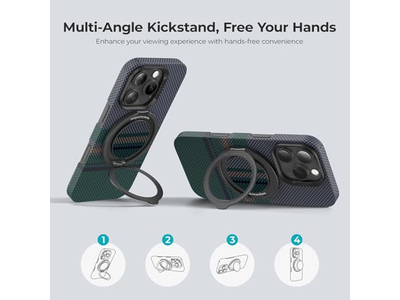 Magnetisk telefongreb Ring Holder Stand for MagSafe