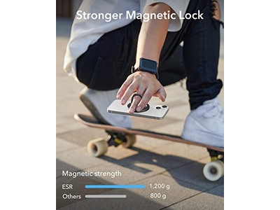 Magnetisk telefongreb med 2-vejs justerbar stativ
