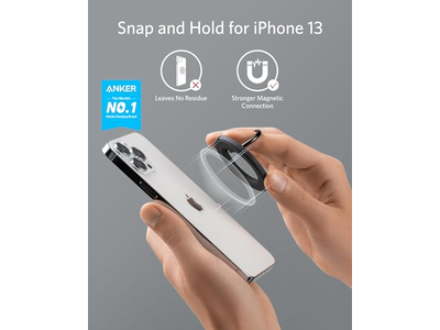 Magnetisk telefongreb med justerbar kickstand til iPhone -serien