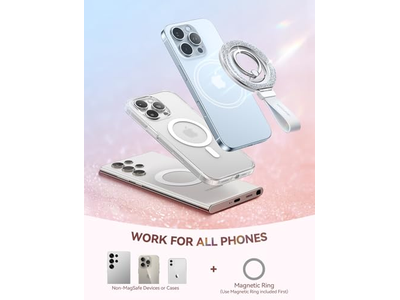 Magnetisk telefonholder stilfuldt glimt