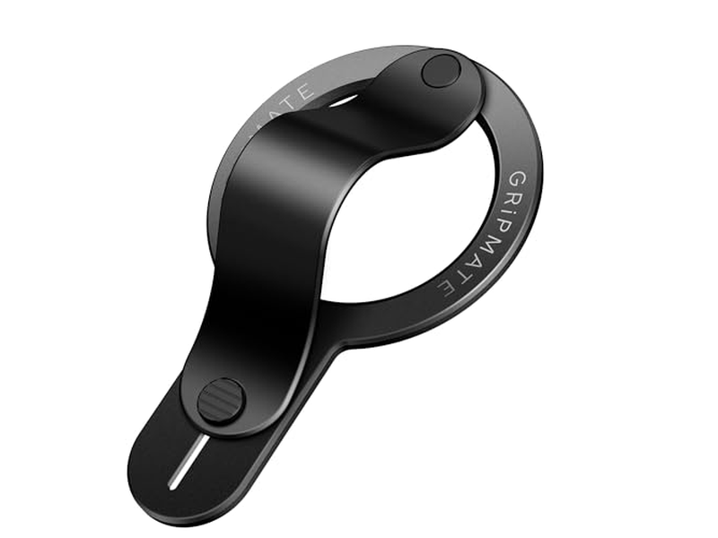 Magnetisk telefon ringholder til kompatible smartphones sorte
