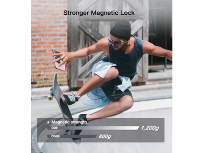 Magnetisk telefon ringholder til magsikker 360 frit rotation