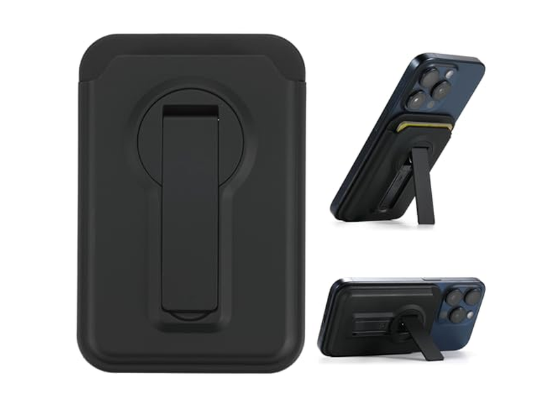 Magnetisk tegnebog til iPhone - Letvægtskortholder og står