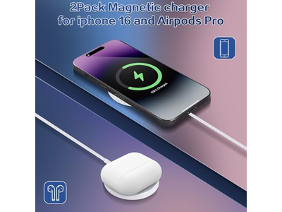 Magnetisk trådløs oplader til iPhone -trådløs opladning