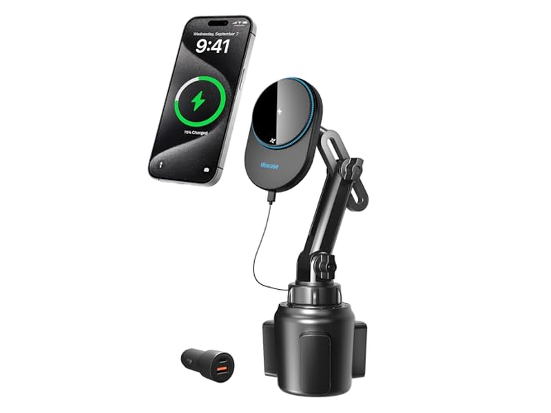 MagSafe Car Mount Charger 15W Hurtig opladning