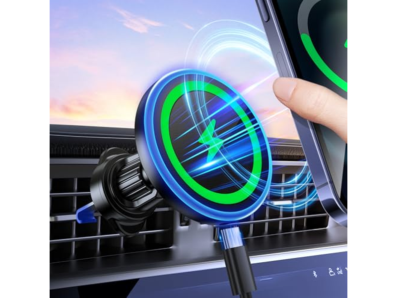 MagSafe Car Mount Charger 3 i 1 trådløs biloplader