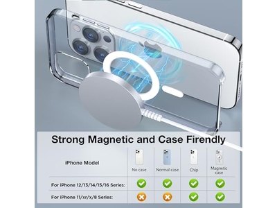 MagSafe oplader Magnetisk trådløs opladningspude