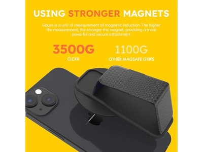 MagSafe telefongreb og kickstand 3-i-1 holder til smartphones