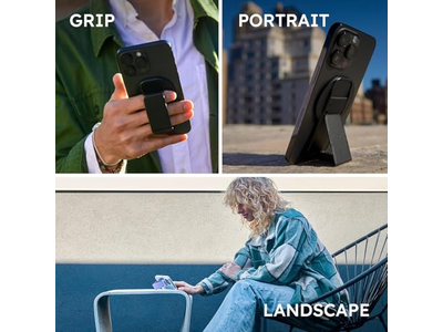 MagSafe telefongreb og kickstand 3-i-1 holder til smartphones