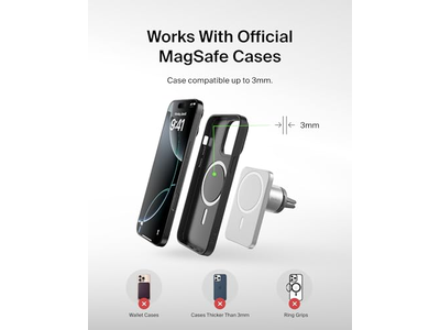 MagSafe Vent Mount Pro Magsafe iPhone Mount til bil