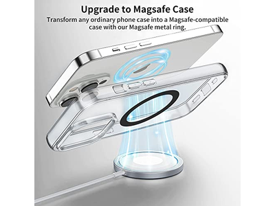 Universelle metalringe kompatible med magsafe klistermærke