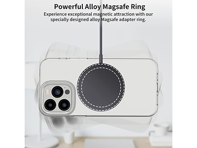 Universelle metalringe kompatible med magsafe klistermærke
