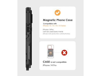 Carbon Fiber Magnetic Wallet Card Holder med multifunktionsfunktioner