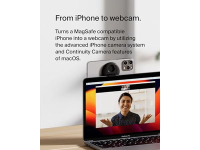 iPhone MagSafe kamera Mount til MacBook, iPhone Continuity Camera Mount