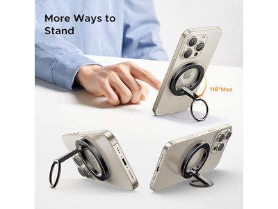 Magnetisk telefongreb til magsafe Holder Universal Strong Ring Stand