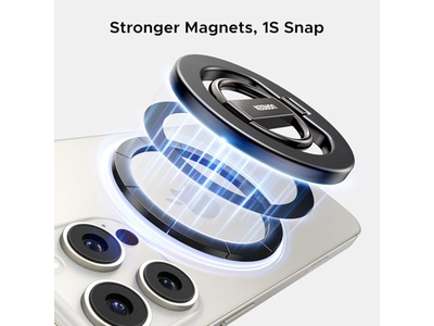 Magnetisk telefongreb til magsafe Holder Universal Strong Ring Stand