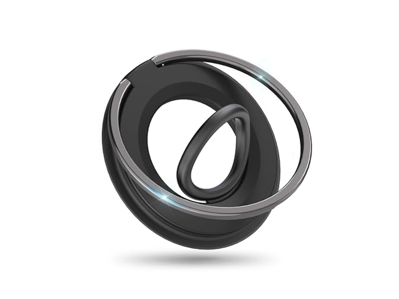 Magnetisk telefongreb Ringholder stativ kompatibel med iPhone og Andro