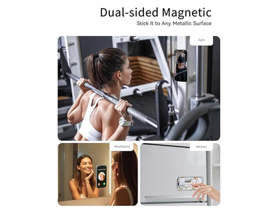 Magnetisk telefongreb Ringholder stativ kompatibel med iPhone og Andro