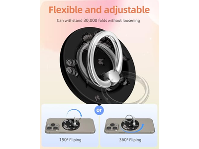 Magnetisk telefon ringholder kompatibel med MagSafe