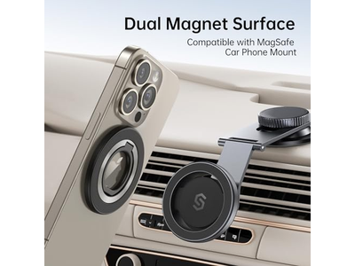 Magnetisk telefon ringholder til magsafe mobiltelefon greb stativ