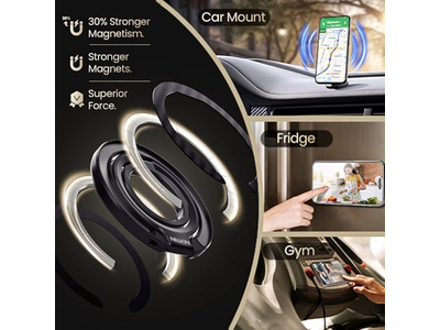 Magsafe telefongreb ringholder til dobbeltsidet magnet