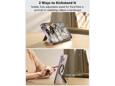 Magsafe telefongreb med fingerrem aftagelig magnetisk ringholder