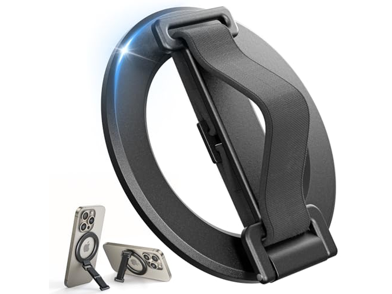 Magsafe telefongreb med fingerrem aftagelige magsafe ringholder