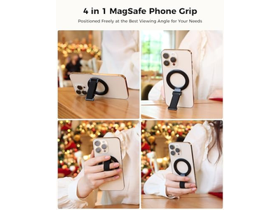 Magsafe telefongreb med fingerrem aftagelige magsafe ringholder