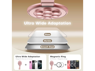 Universal Magnetic Sugtion Telefon GRIP - 360 Degree Roating Hands -Free Holdes